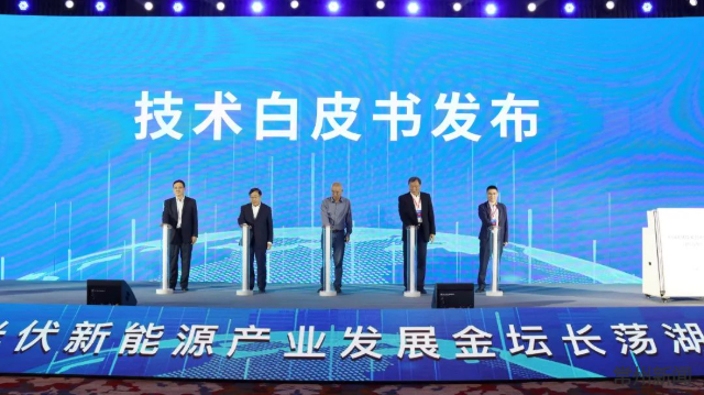 2022光伏新能源產業(yè)發(fā)展金壇長蕩湖峰會舉行